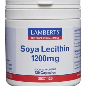 Lecitina de Soja 1.200 mg · Lamberts · 120 perlas