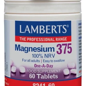 Magnesio 375 · Lamberts · 60 comprimidos