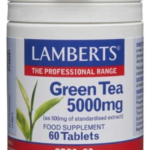 Té Verde · Lamberts · 60 comprimidos