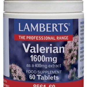 Valerian · Lamberts · 60 comprimidos