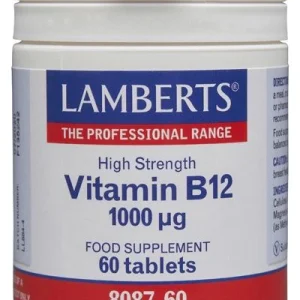 Vitamina B12 1.000 mcg  · Lamberts · 60 comprimidos
