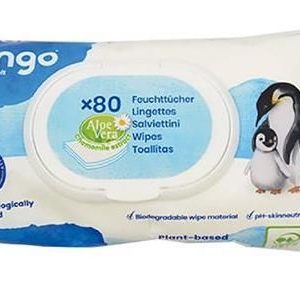 Toallitas Húmedas Bebé · Pingo · 80 unidades