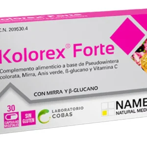 Kolorex Forte · Cobas · 30 cápsulas