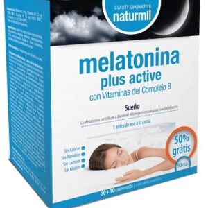 Melatonina Plus Active · Naturmil · 60 + 30 comprimidos