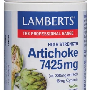 Alcachofa 7.425 mg · Lamberts · 180 tabletas
