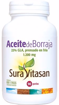 Aceite de Borraja · Sura Vitasan · 90 perlas