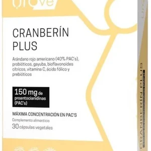 Cranberin Plus · Herbora · 30 cápsulas