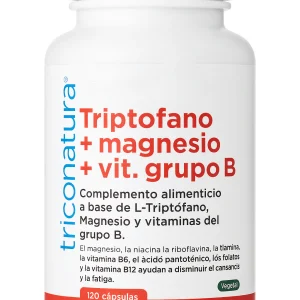 Magnesio + Triptofano + Vitaminas B · Triconatura · 120 cápsulas