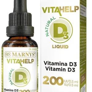 Vitahelp - Vitamina D3 Líquida 200 UI · Marnys · 30 ml