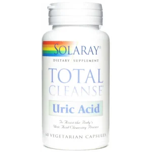 Total Cleanse Uric Acid · Solaray · 60 cápsulas
