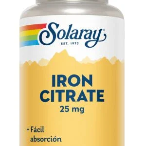 Iron (Hierro) · Solaray · 60 cápsulas