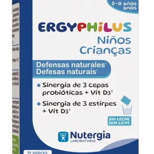 Ergyphilus Niños · Nutergia · 14 sobres