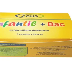 Infantil + BAC · Zeus · 8 monodosis