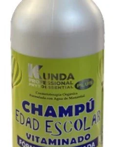 Champú Edad Escolar Vitaminado · Kunda · 1 litro
