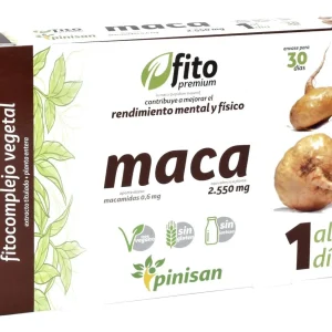 FitoPremium Maca · Pinisan · 30 cápsulas