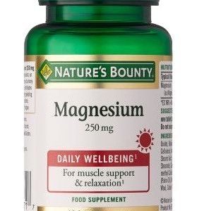 Magnesio 250 mg · Nature's Bounty · 100 comprimidos