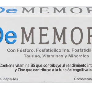 DeMemory · Pharma OTC · 30 cápsulas