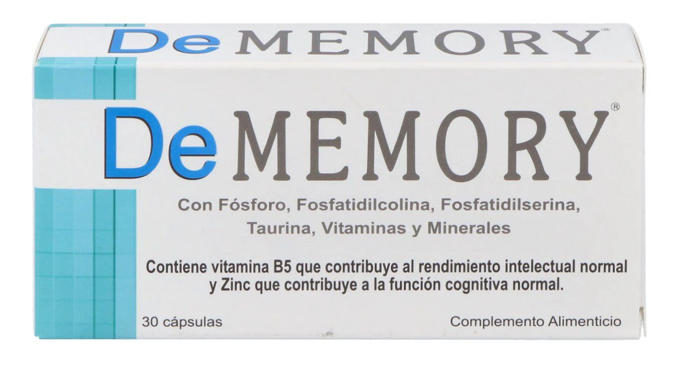 DeMemory · Pharma OTC · 30 cápsulas