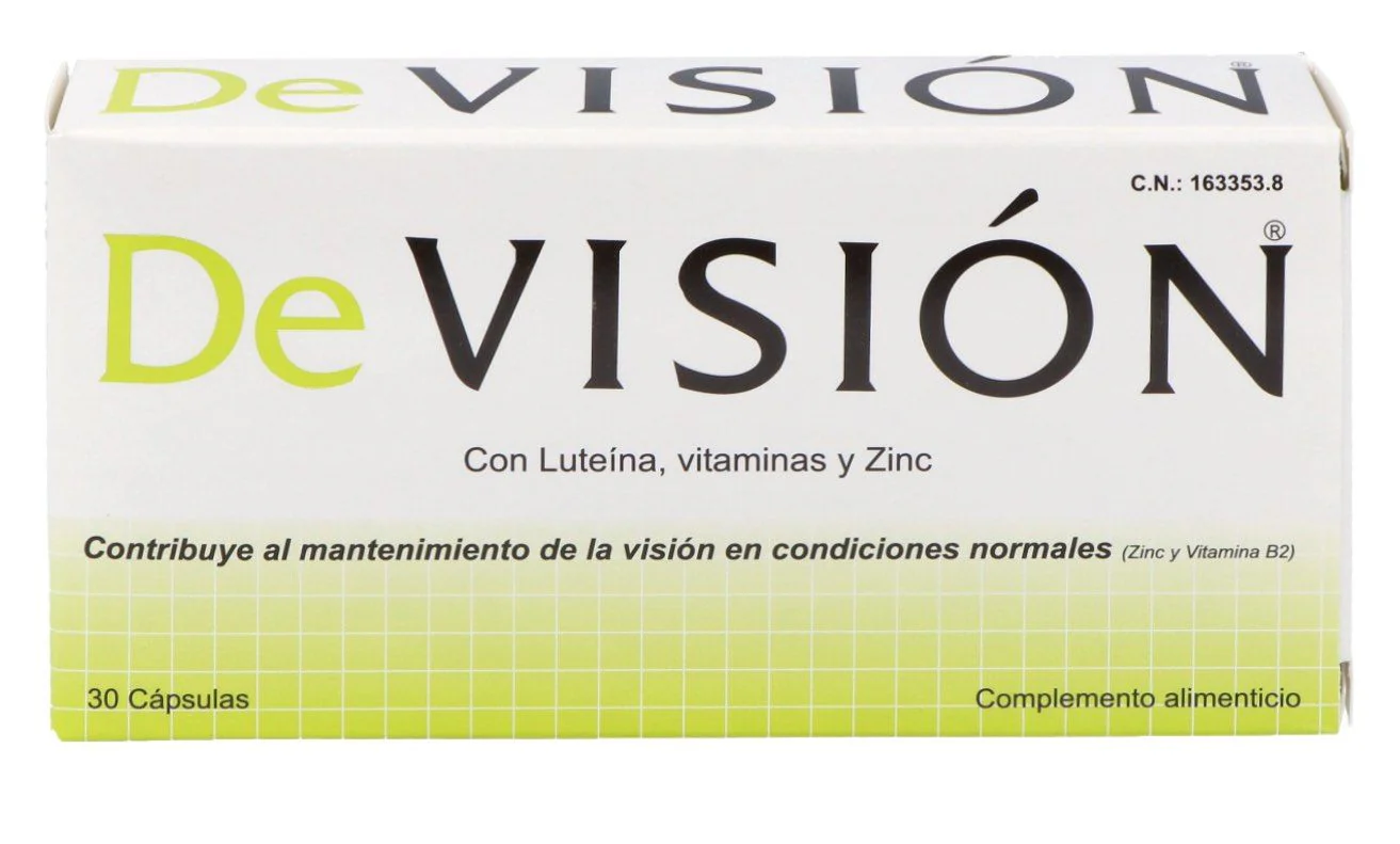 DeVisión · Pharma OTC · 30 cápsulas