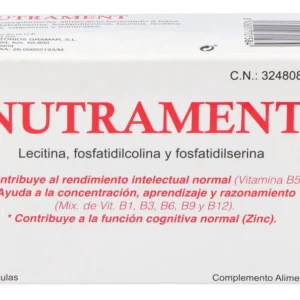 Nutrament · Pharma OTC · 40 cápsulas