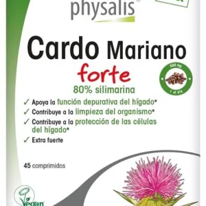 Cardo Mariano Forte · Physalis · 45 comprimidos