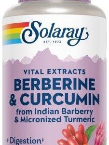 Berberina & Cúrcuma · Solaray · 60 cápsulas