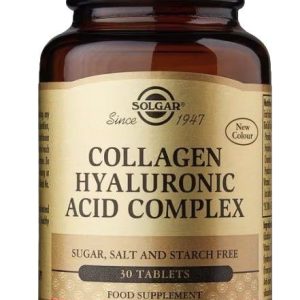 Ácido Hialurónico Complex · Solgar · 30 comprimidos