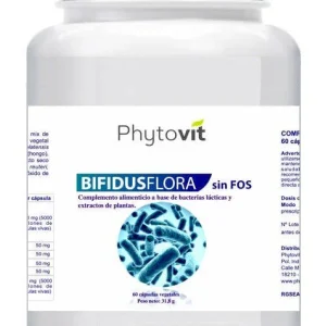BifidusFlora sin FOS · CFN · 60 cápsulas