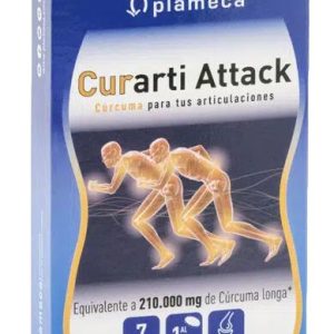 Curarti Attack · Plameca · 7 comprimidos