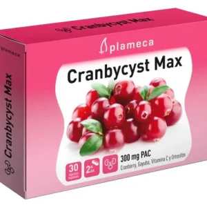 Cranbycyst Max · Plameca · 30 cápsulas