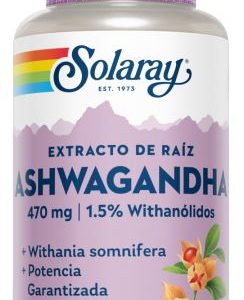 Ashwagandha · Solaray · 60 cápsulas