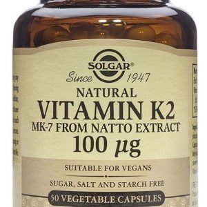 Vitamina K2 · Solgar · 50 cápsulas
