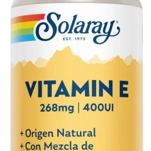 Vitamina E 400 UI · Solaray · 50 perlas