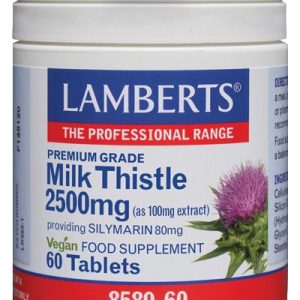 Cardo Mariano 2.500 mg · Lamberts · 60 comprimidos