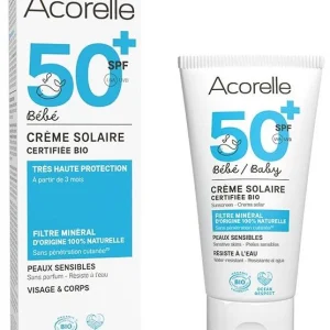 Crema Solar Bebé SPF50+ · Acorelle · 50 ml