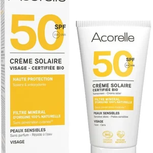 Crema Solar Facial SPF50 · Acorelle · 50 ml