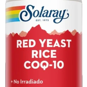 Red Yeast Rice Plus CoQ10 · Solaray · 60 cápsulas