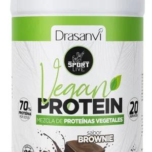 Proteína Vegetal Chocolate Brownie - Sport Live · Drasanvi · 600 gramos