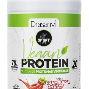 Proteína Vegetal Frambuesa - Sport Live · Drasanvi · 600 gramos