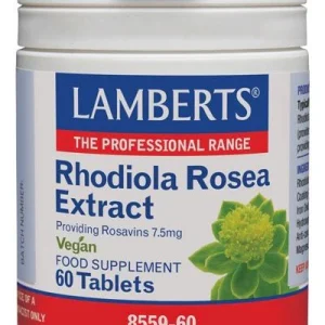Rhodiola Rosea 250 mg · Lamberts · 60 tabletas