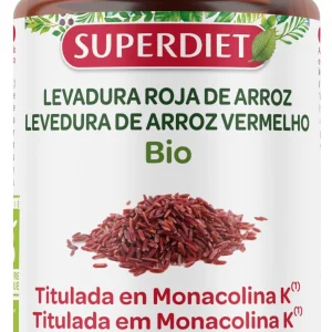 Levadura de Arroz Rojo BIO · Superdiet · 45 cápsulas