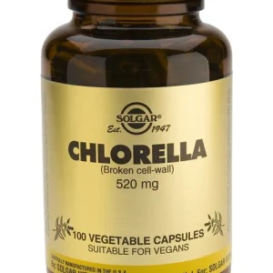 Chlorella · Solgar · 100 cápsulas