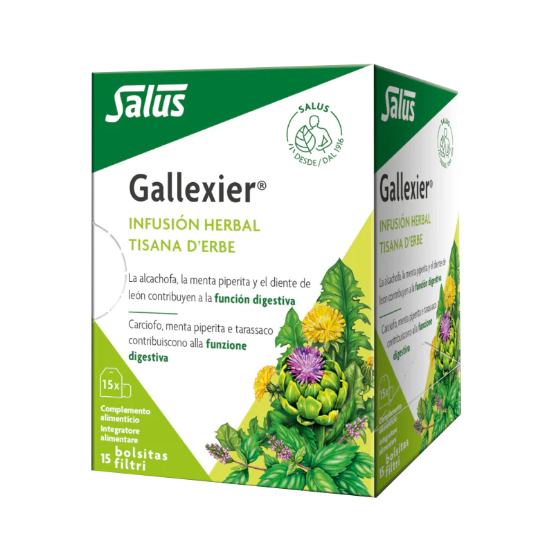 Gallexier Infusión · Salus · 15 filtros
