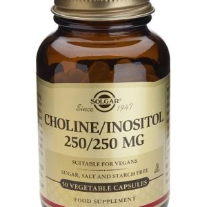 Colina Inositol 250/250 · Solgar · 50 cápsulas