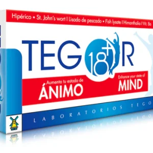 Tegor 18 + Ánimo · Tegor · 40 cápsulas