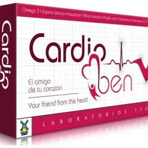 Cardioben · Tegor · 60 cápsulas