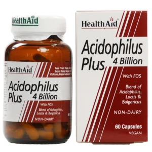 Acidophilus Plus · Health Aid · 60 cápsulas