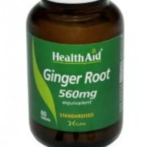 Jengibre · Health Aid · 60 comprimidos