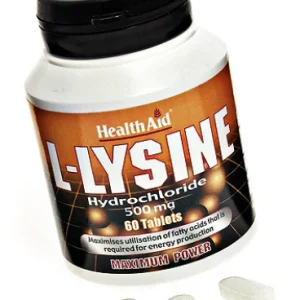 L-Lisina 500 mg · Health Aid · 60 comprimidos