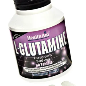 L-Glutamina 500 mg · Health Aid · 60 comprimidos